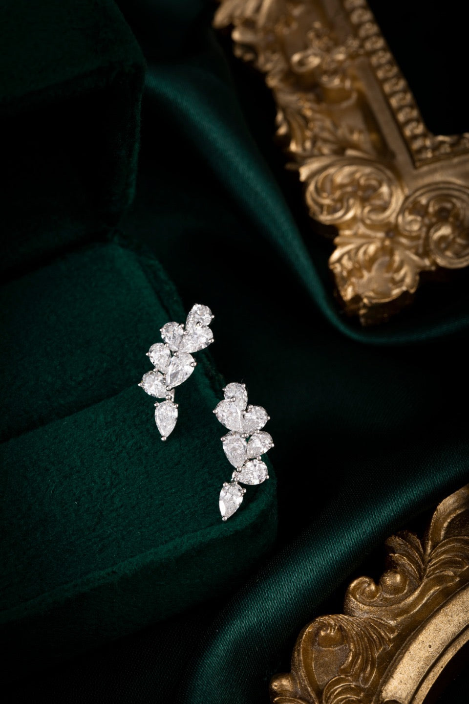 14K Lab Grown Diamond Earrings