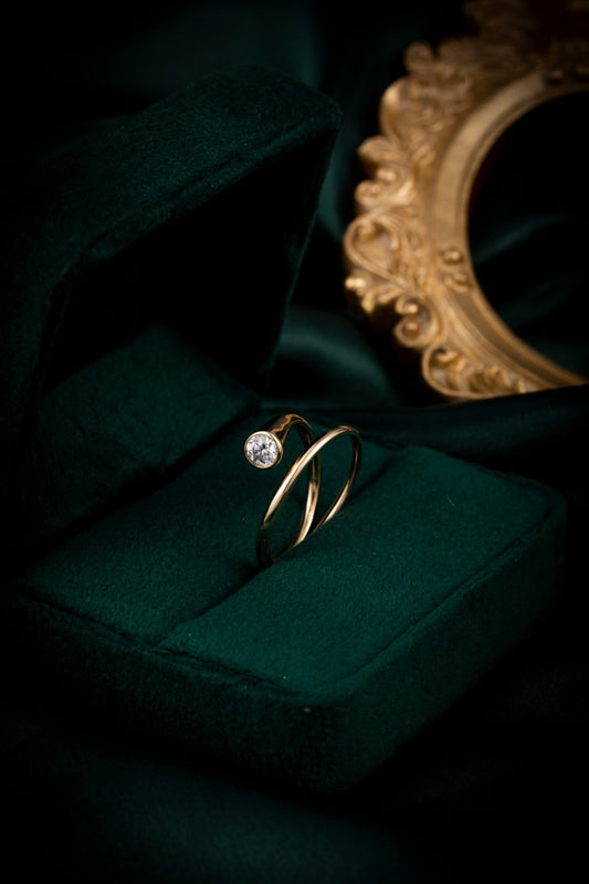 14K Lab Grown Diamond Ring