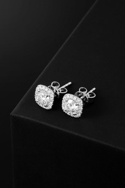 14K Lab Grown Diamond Earrings