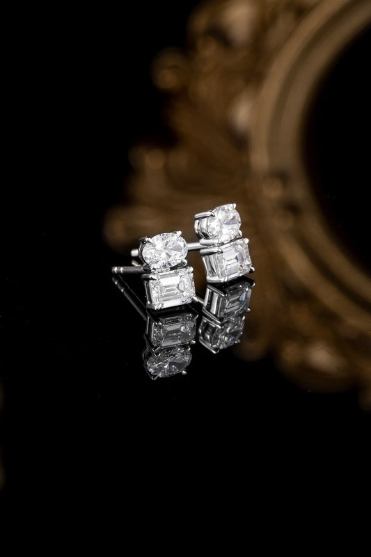 14K Lab Grown Diamond Earrings