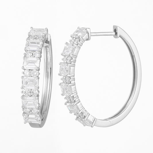 Burton Jewelry - 14K  Lab Grown Diamond Earrings