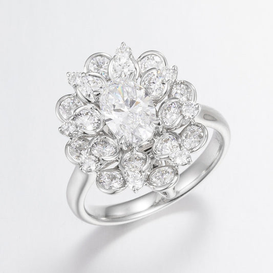 Burton Jewelry - 14K  Lab Grown Diamond Ring