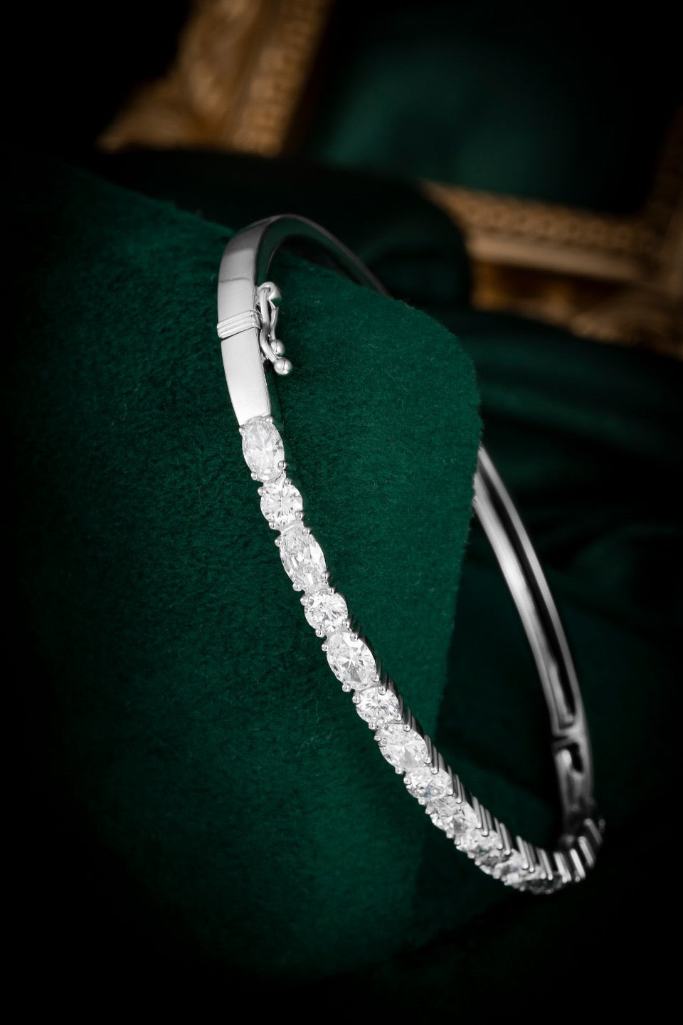 14K  Lab Grown Diamond Bracelet 45*55