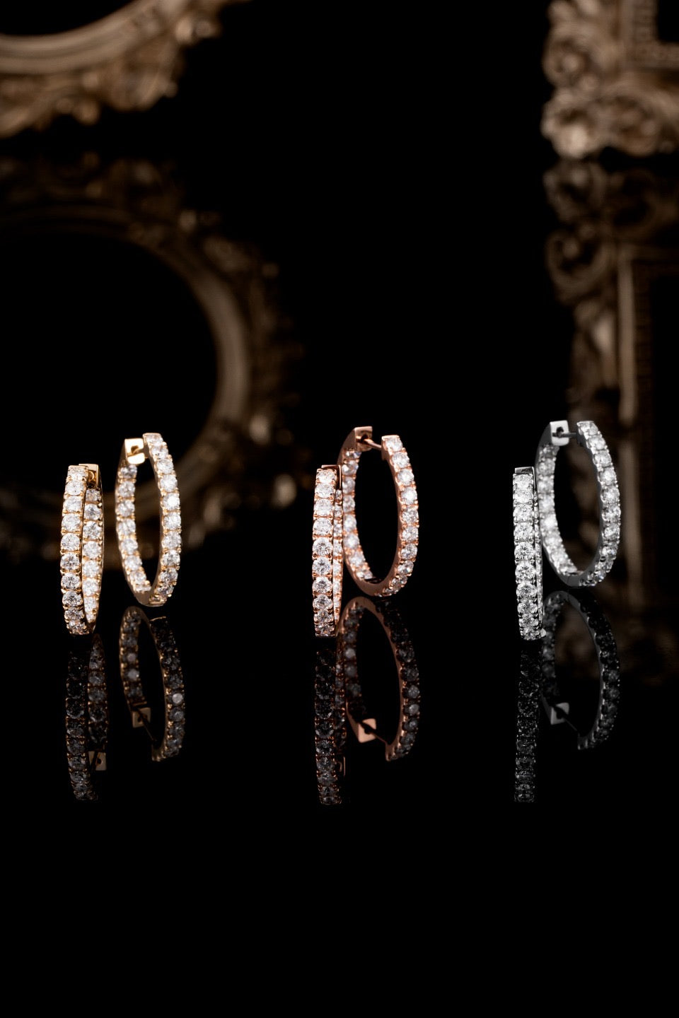 14K  Lab Grown Diamond Earrings
