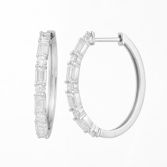 Burton Jewelry - 14K  Lab Grown Diamond Earrings