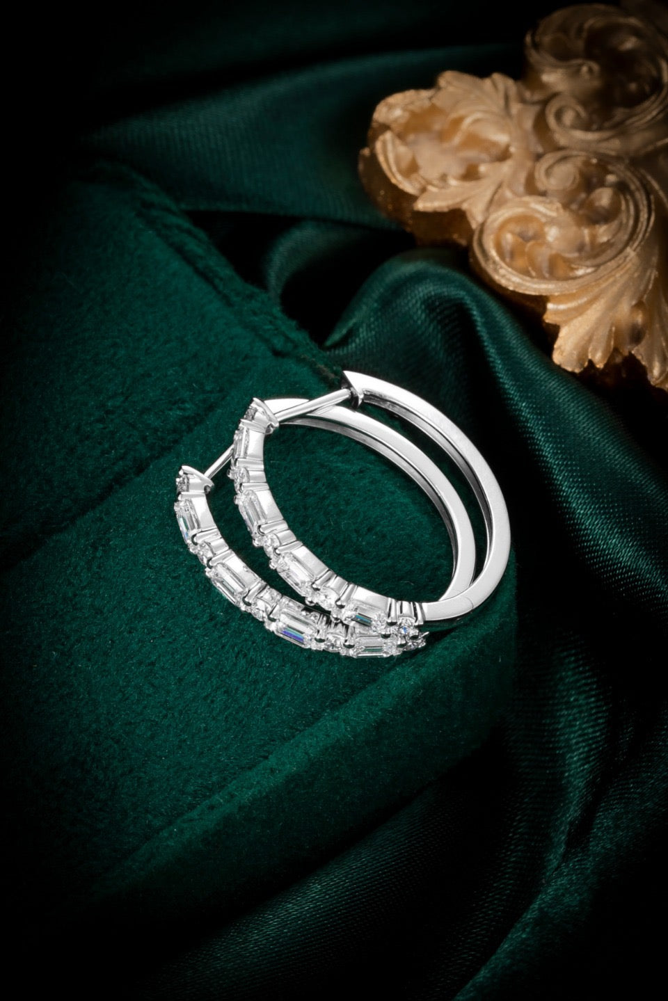 14K  Lab Grown Diamond Earrings