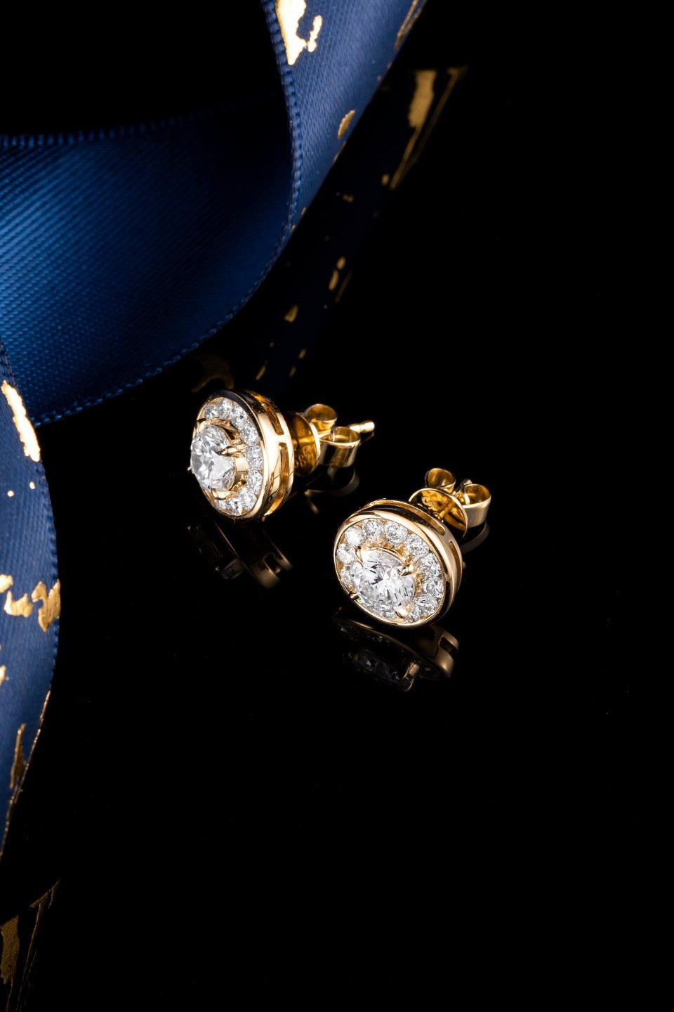 14K  Lab Grown Diamond Earrings