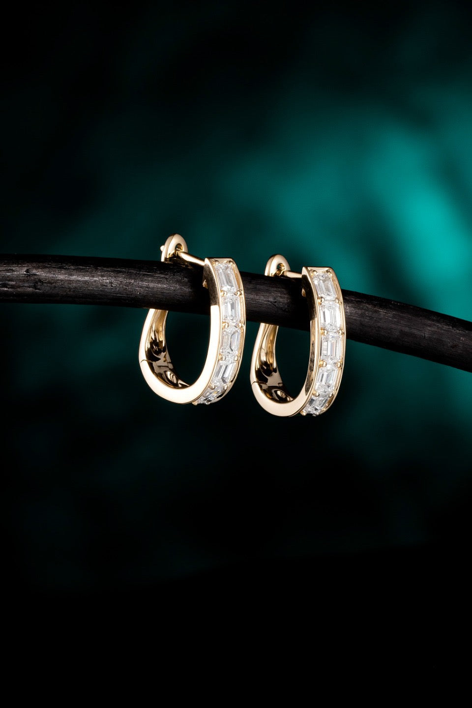 14K  Lab Grown Diamond Earrings