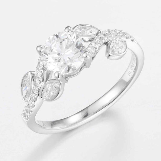 Burton Jewelry - 14K  Lab Grown Diamond Ring