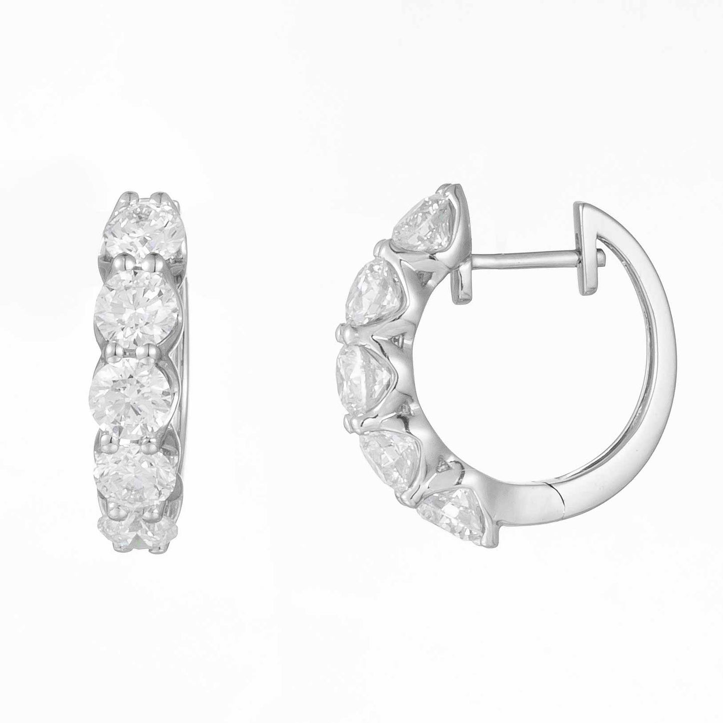 14K Lab Grown Diamond Earrings