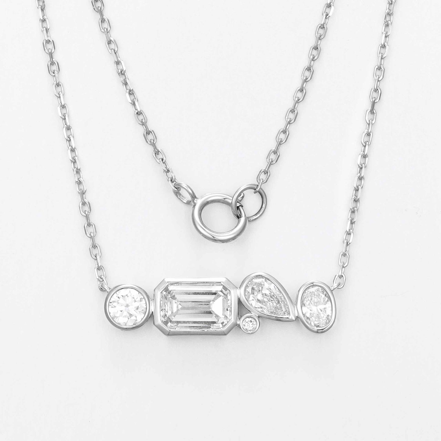 14K Lab Grown Diamond Necklace