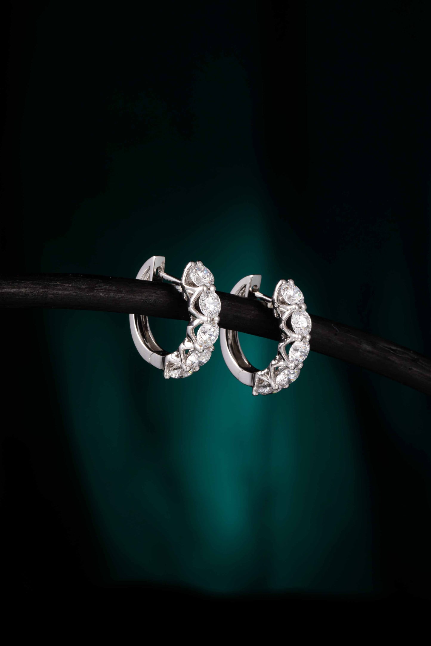 14K Lab Grown Diamond Earrings
