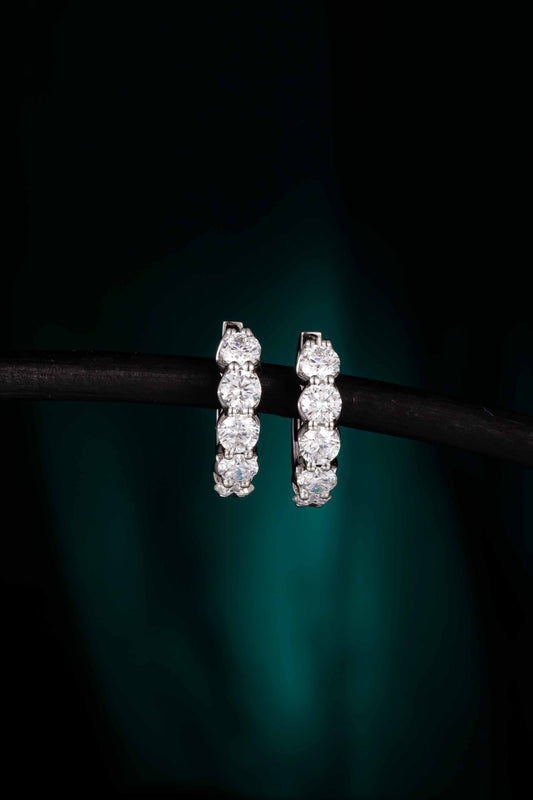 14K Lab Grown Diamond Earrings