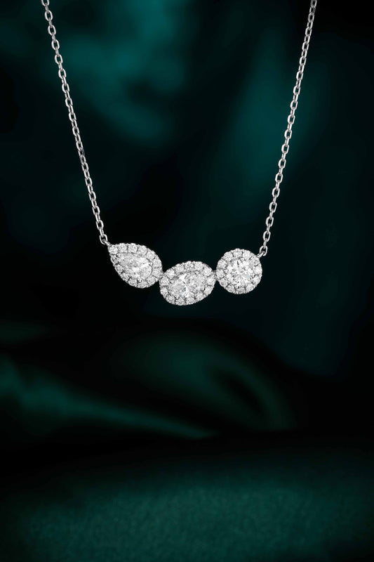 14K Lab Grown Diamond Necklace
