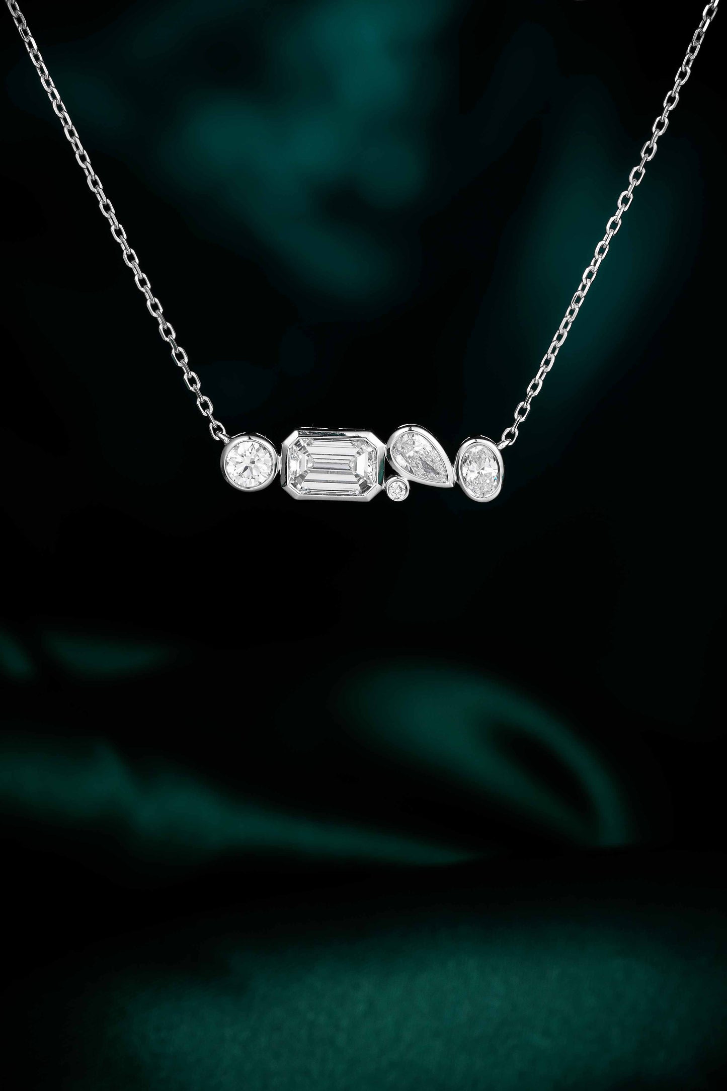 14K Lab Grown Diamond Necklace