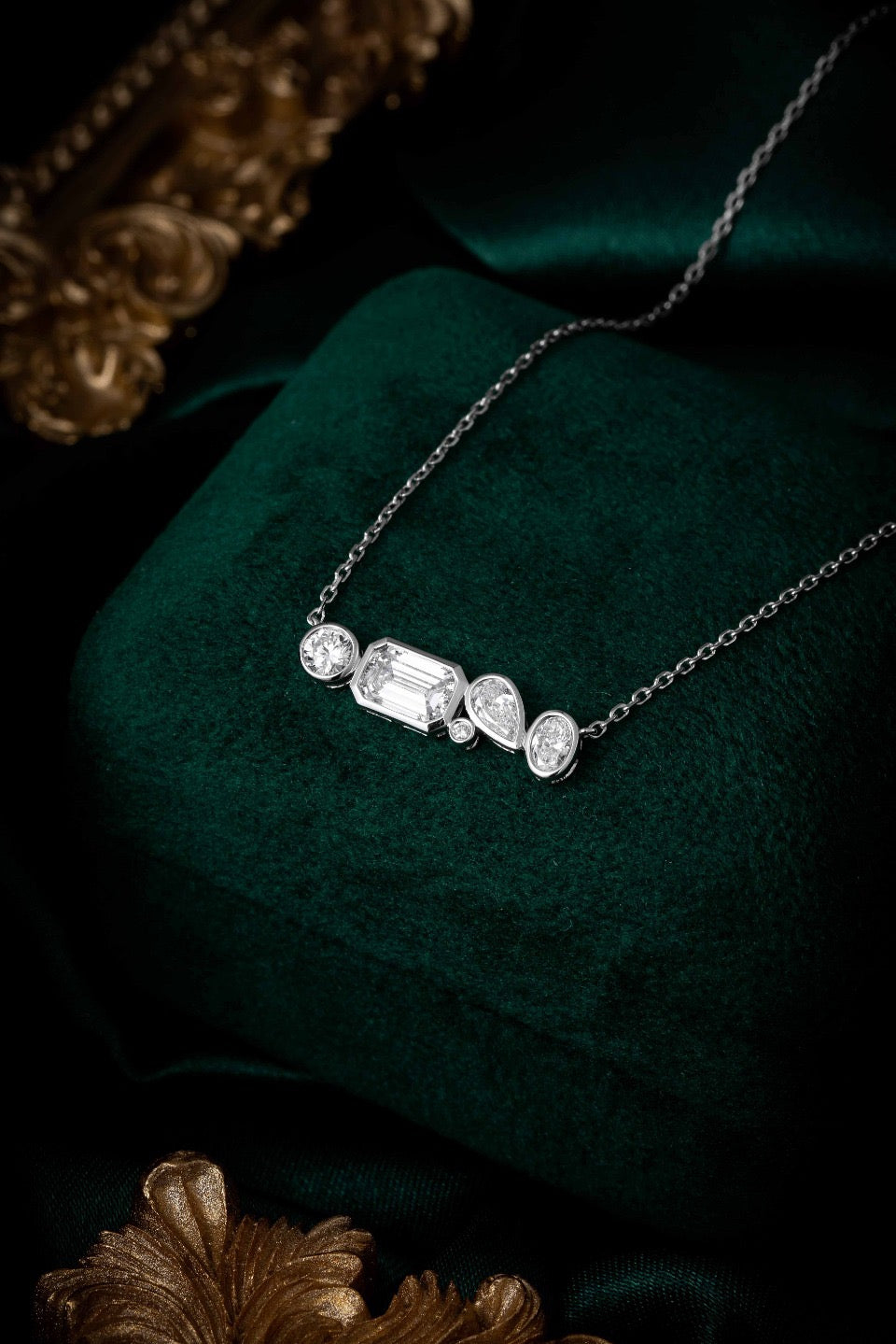 14K Lab Grown Diamond Necklace