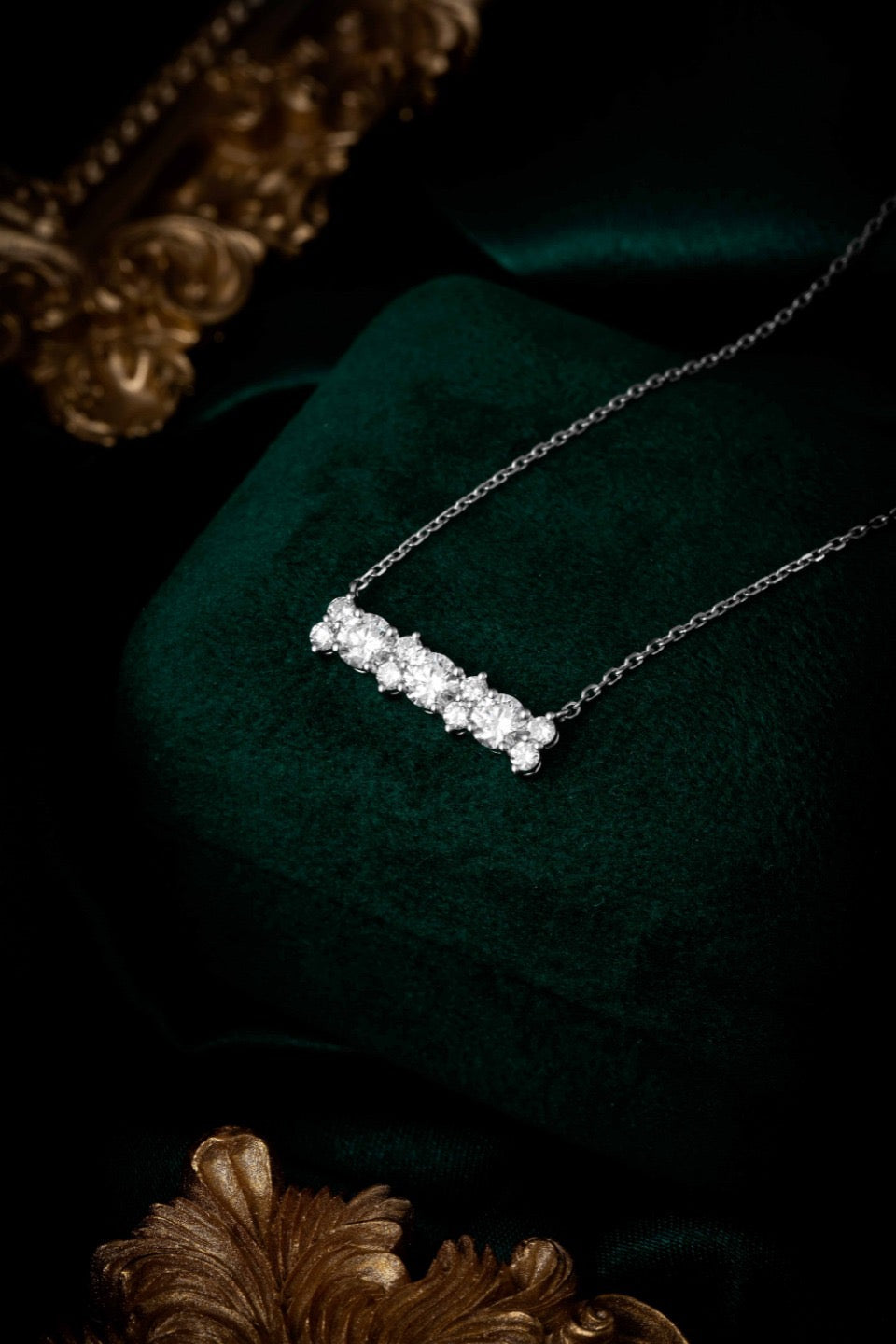 14K Lab Grown Diamond Necklace