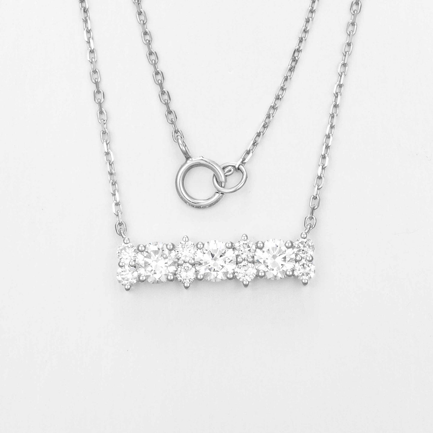 14K Lab Grown Diamond Necklace