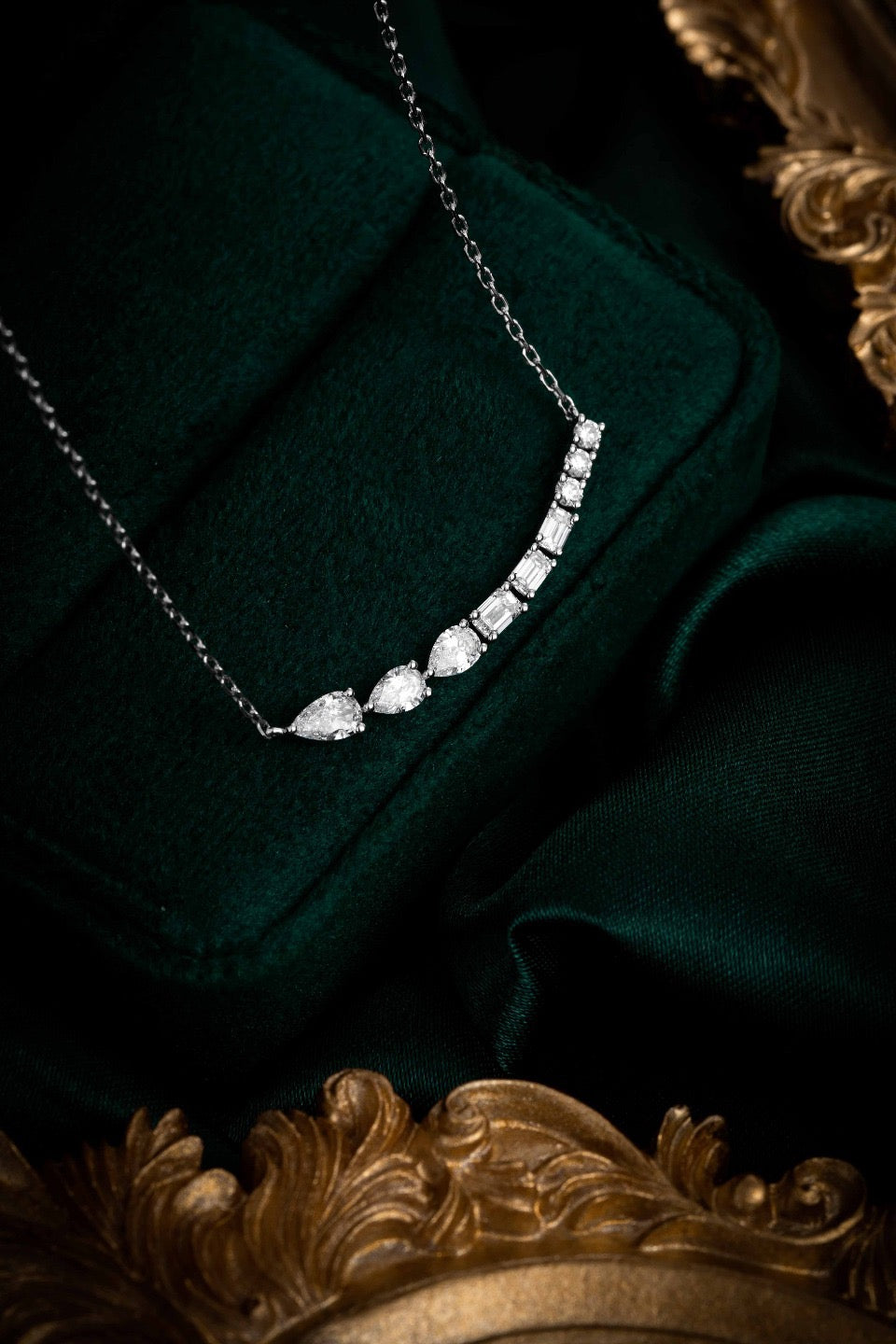 14K Lab Grown Diamond Necklace
