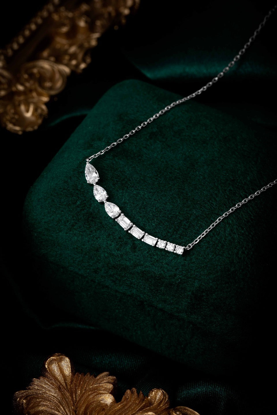 14K Lab Grown Diamond Necklace