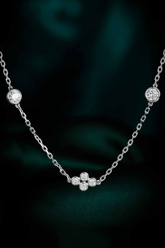 14K Lab Grown Diamond Necklace