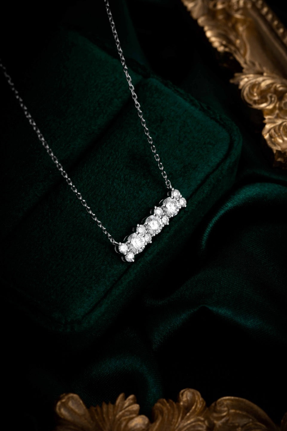 14K Lab Grown Diamond Necklace