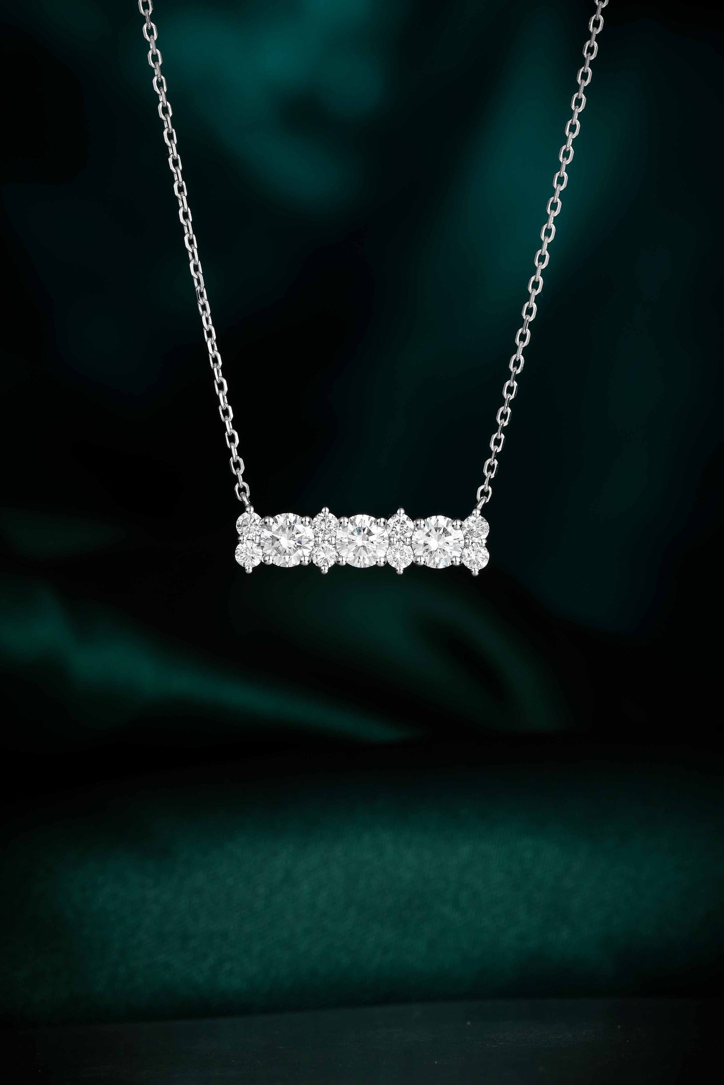 14K Lab Grown Diamond Necklace