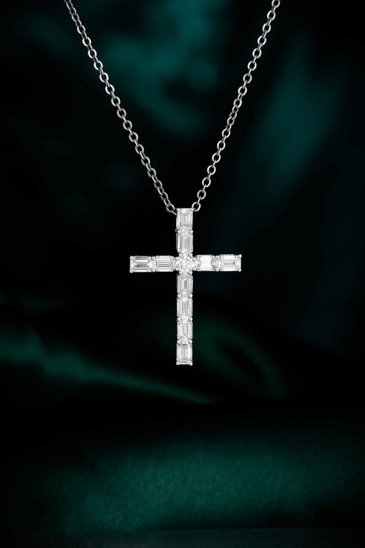 14K Lab Grown Diamond Pendant