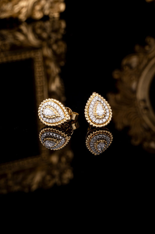 14K Lab Grown Diamond Earrings