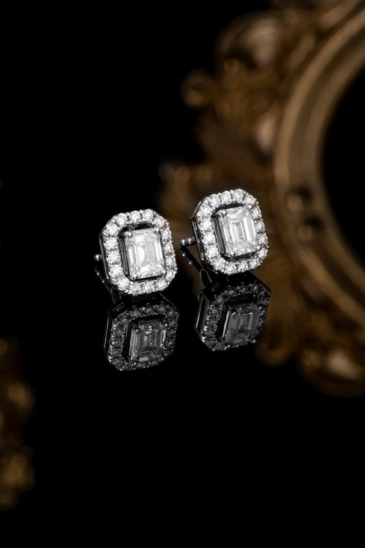 14K Lab Grown Diamond Earrings