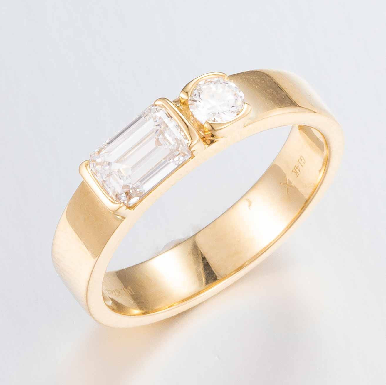 14K Lab Grown Diamond Ring