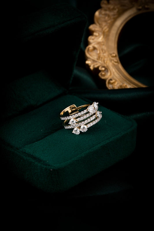 Burton Jewelry - 14K Lab Grown Diamond Ring