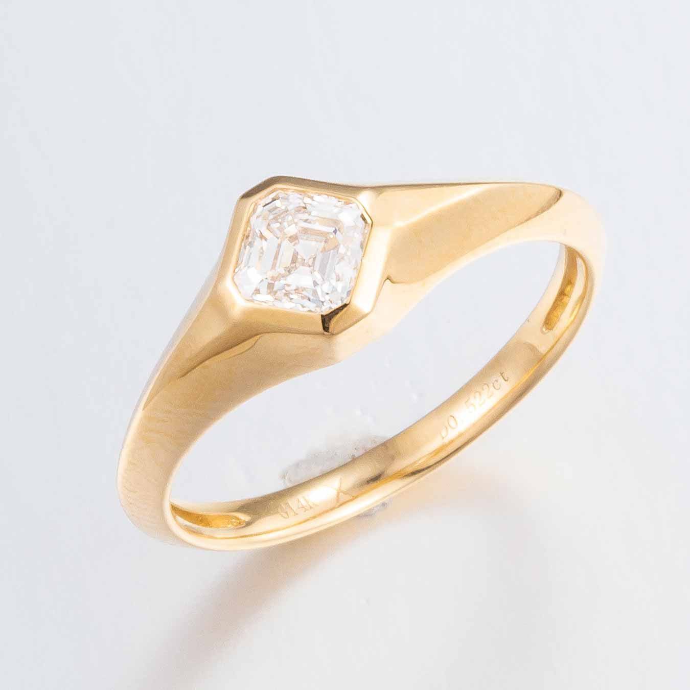 14K Lab Grown Diamond Ring