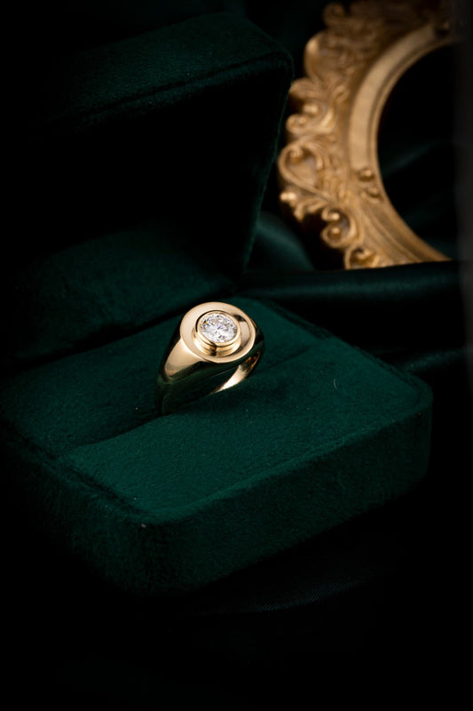 14K Lab Grown Diamond Ring