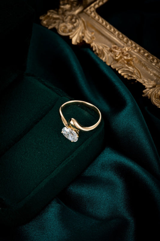 14K Lab Grown Diamond Ring