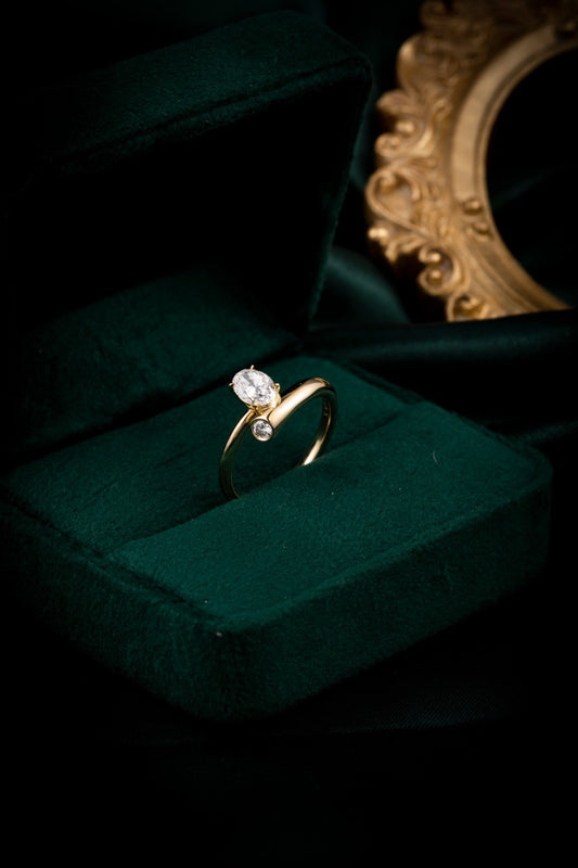 14K Lab Grown Diamond Ring