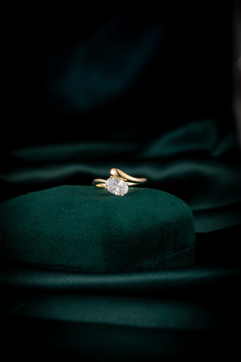 14K Lab Grown Diamond Ring
