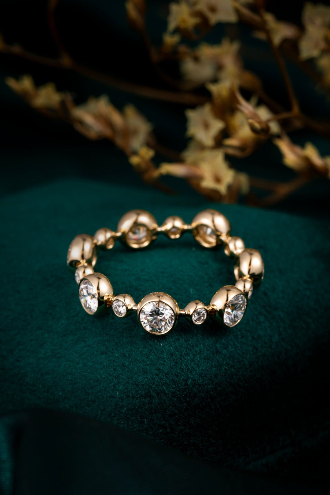 14K Lab Grown Diamond Ring