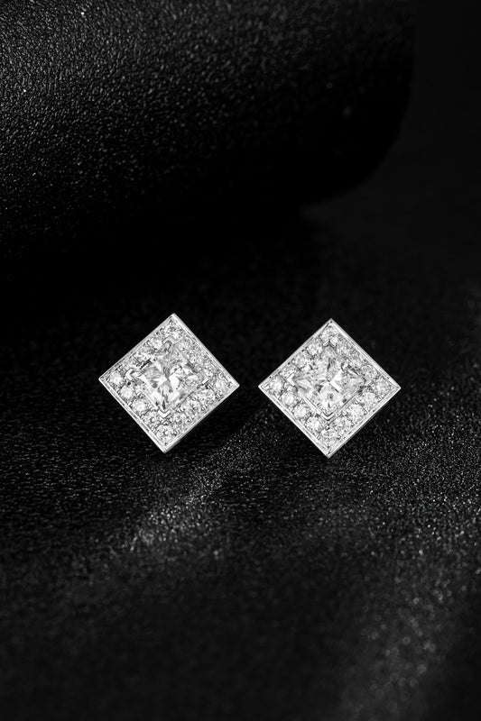 18K Lab Grown Diamond Earrings