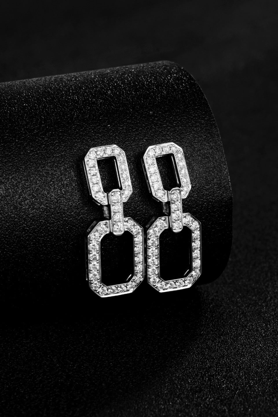 18K Lab Grown Diamond Earrings