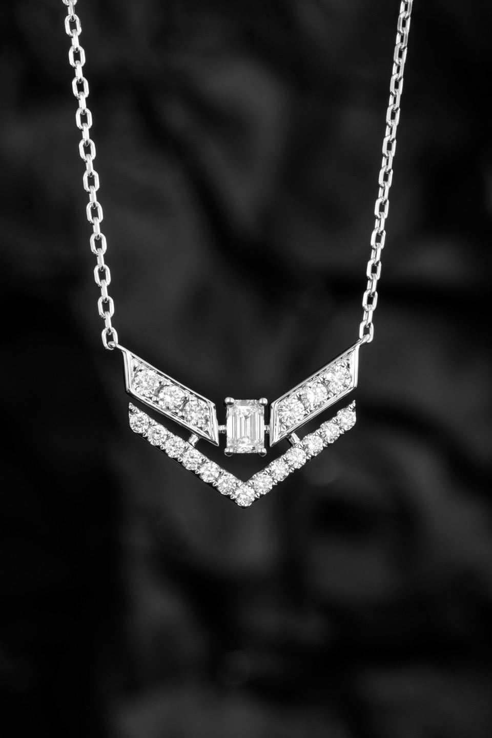 14K Lab Grown Diamond Necklace