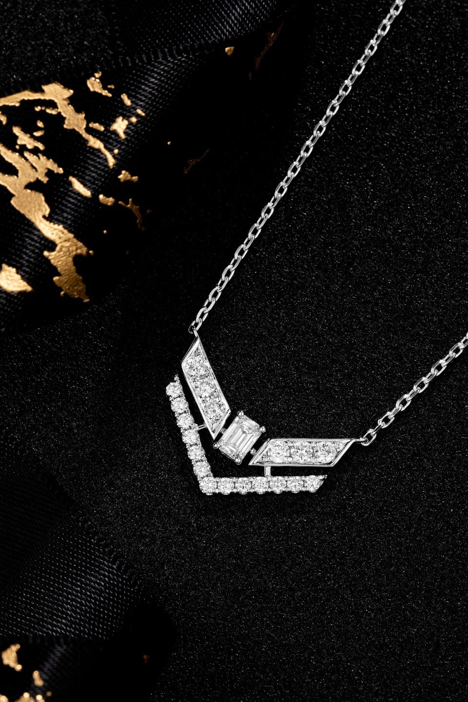 14K Lab Grown Diamond Necklace