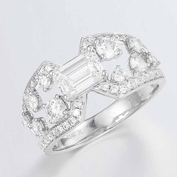 14K Lab Grown Diamond Ring