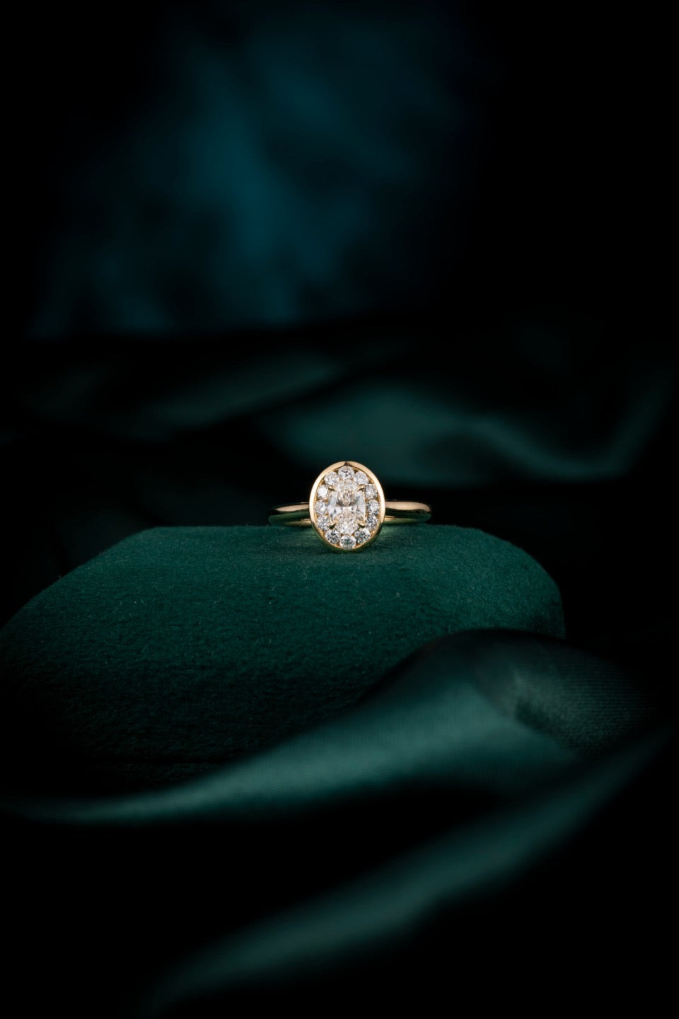 14K Lab Grown Diamond Ring