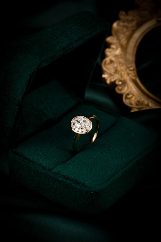 14K Lab Grown Diamond Ring