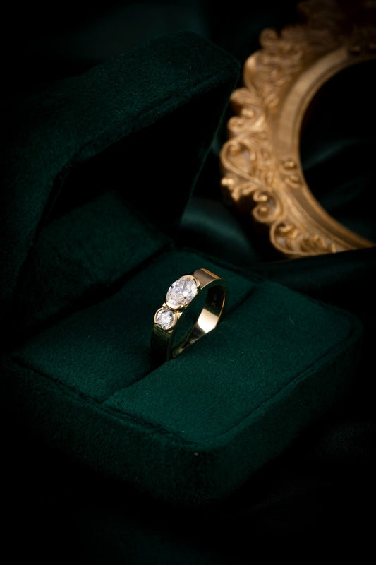 14K Lab Grown Diamond Ring