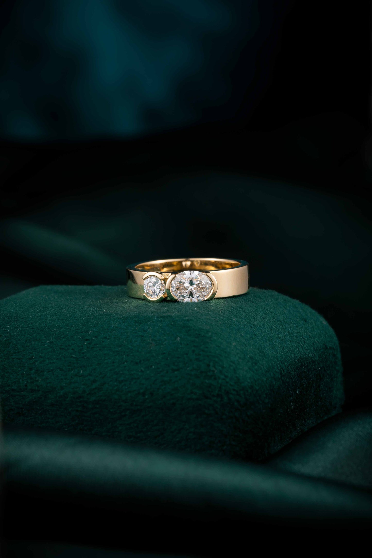 14K Lab Grown Diamond Ring