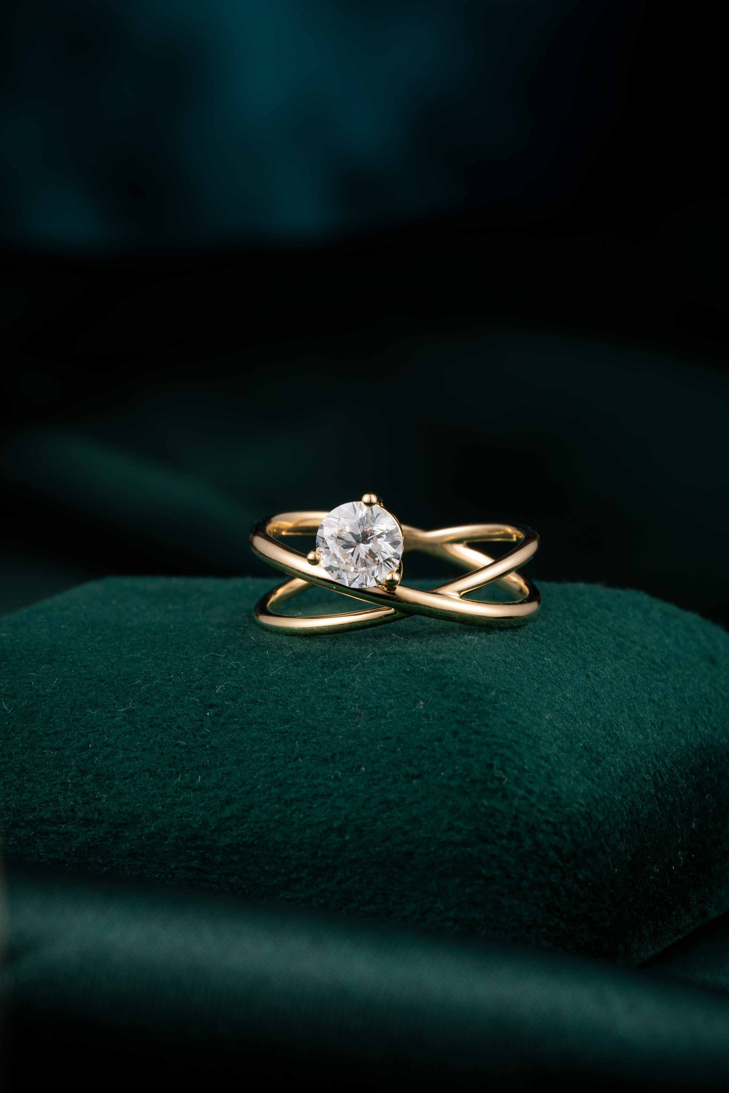14K Lab Grown Diamond Ring