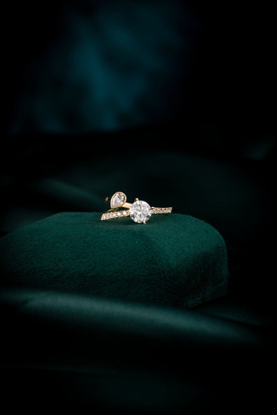 14K Lab Grown Diamond Ring