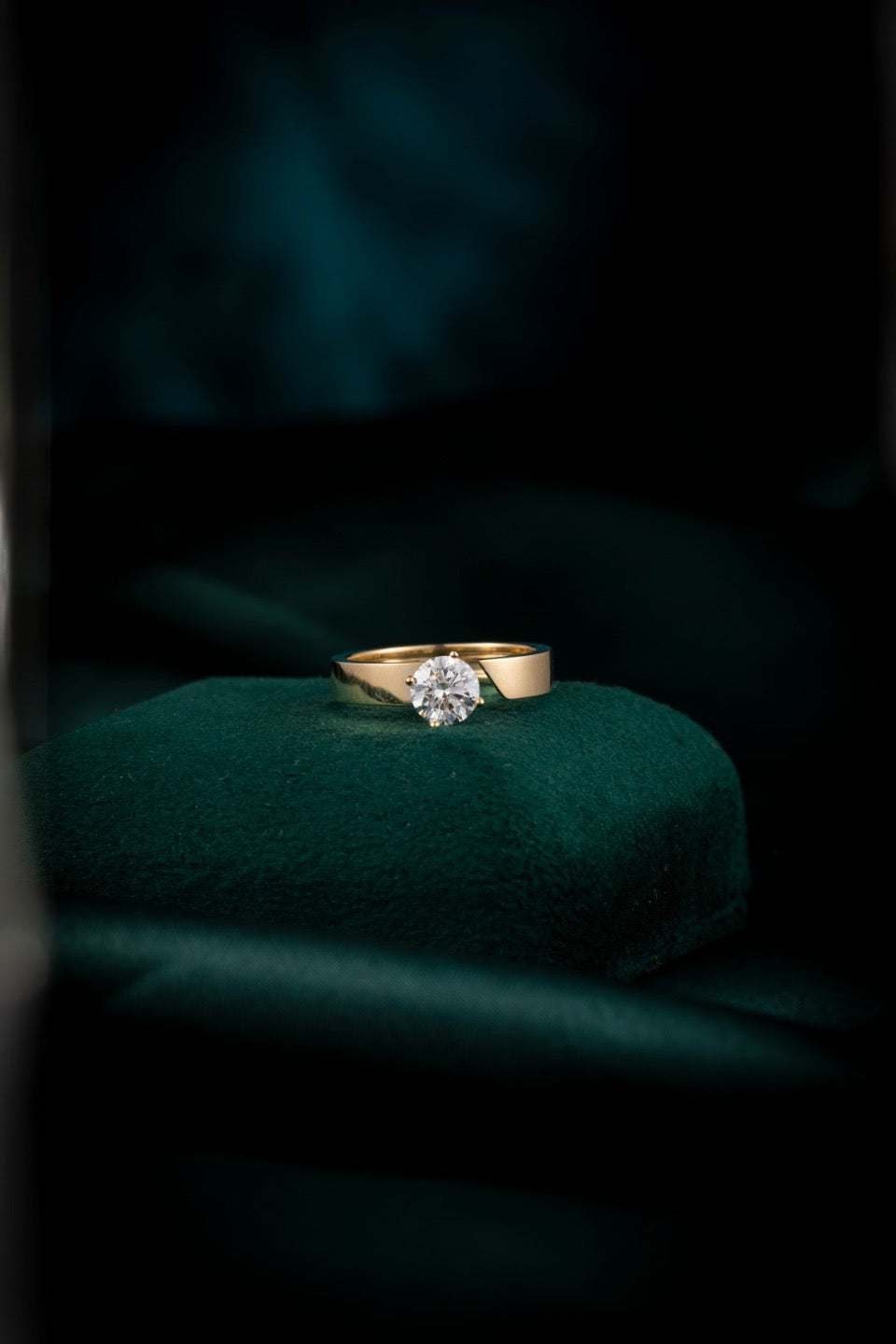 14K Lab Grown Diamond Ring